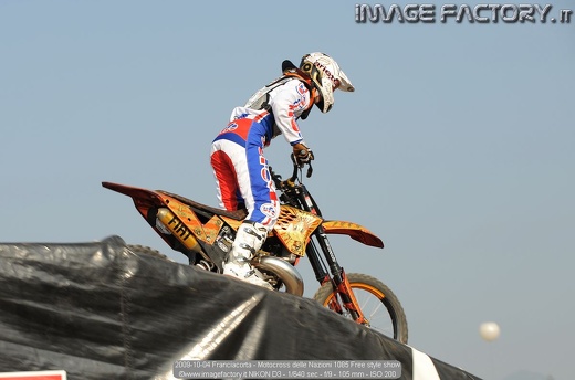 2009-10-04 Franciacorta - Motocross delle Nazioni 1085 Free style show